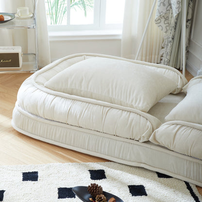 Nestora™️ 3-In-1 Folding Sofa Bed Versatile Couch Black
