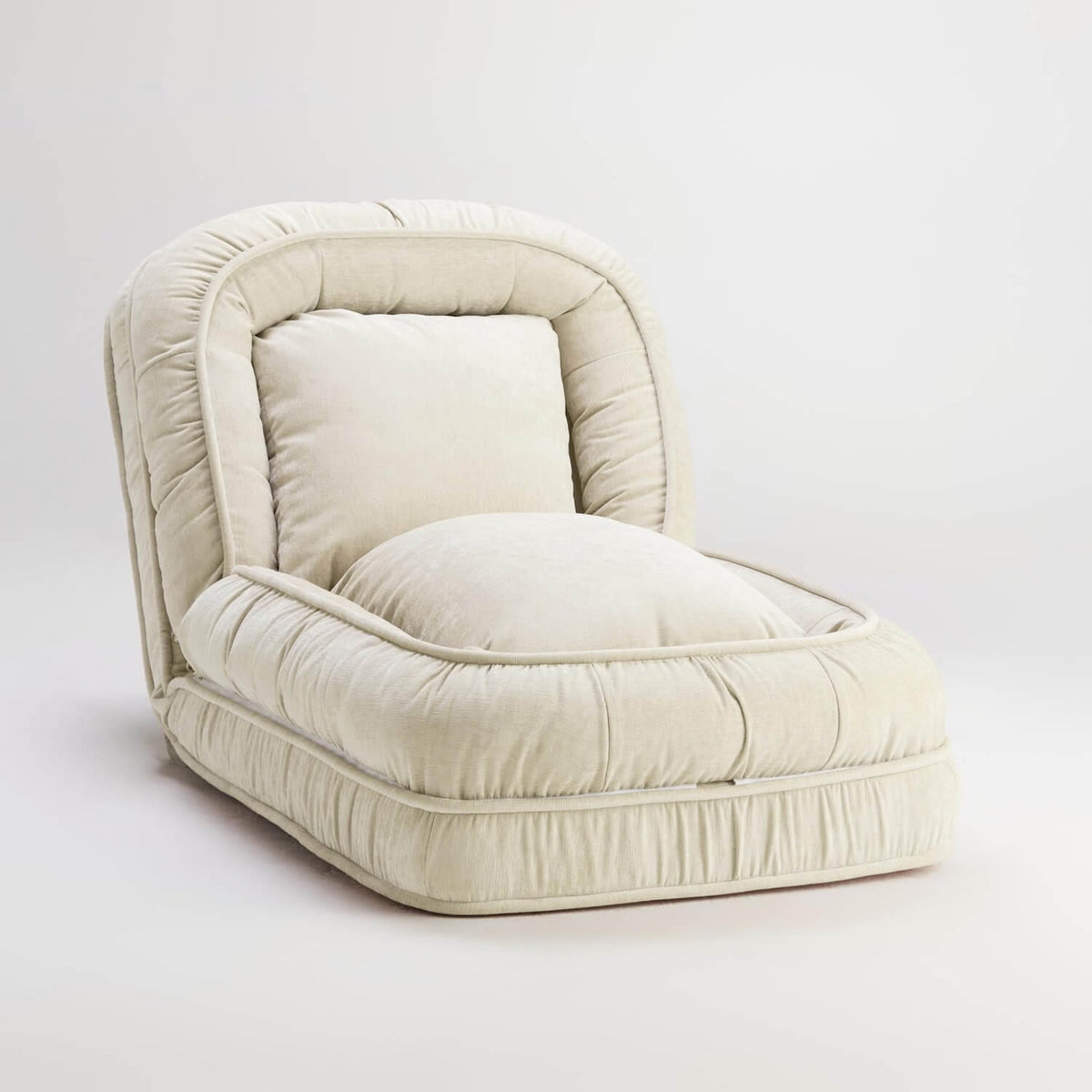 Nestora™️ 3-In-1 Folding Sofa Bed Versatile Couch White