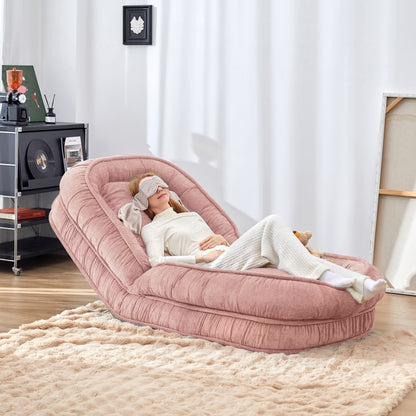 Nestora™️ 3-In-1 Folding Sofa Bed Versatile Couch Black
